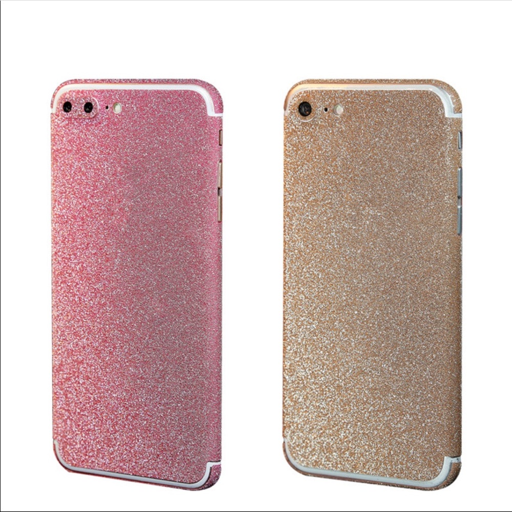 6X iPhone 7plus glitter sticker